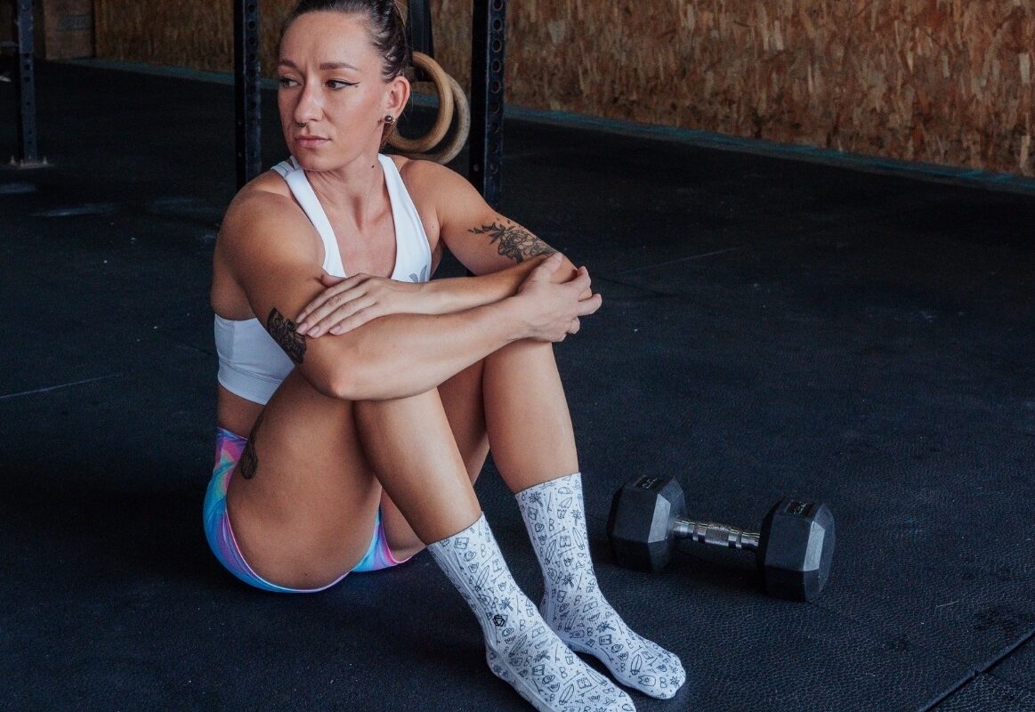 3 Athlète portant t-shirt RE Sport Project - vêtements de sport Maurice