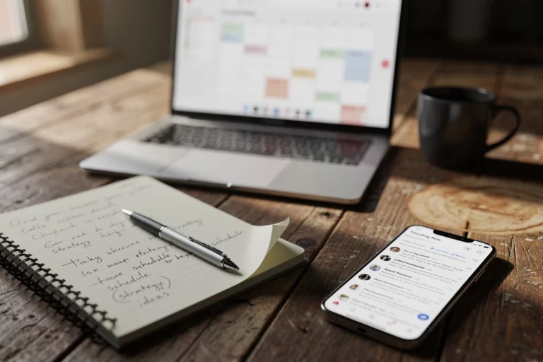 Tendances dans un planning de contenus