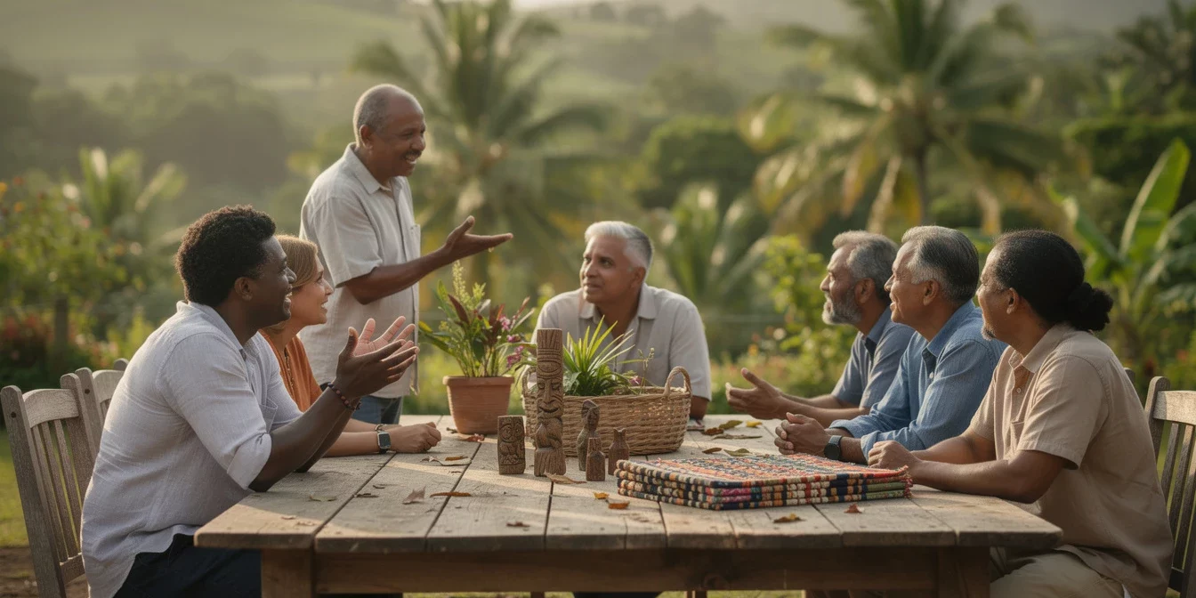 Community management à l'île Maurice
